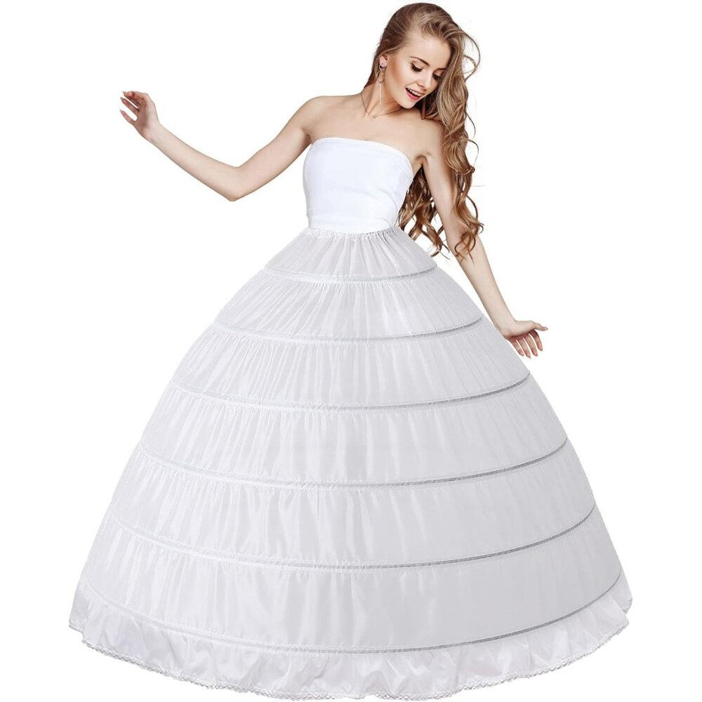 Women’s Petticoat Skirt Crinoline for Women Hoop Skirt Petticoat Underskirt